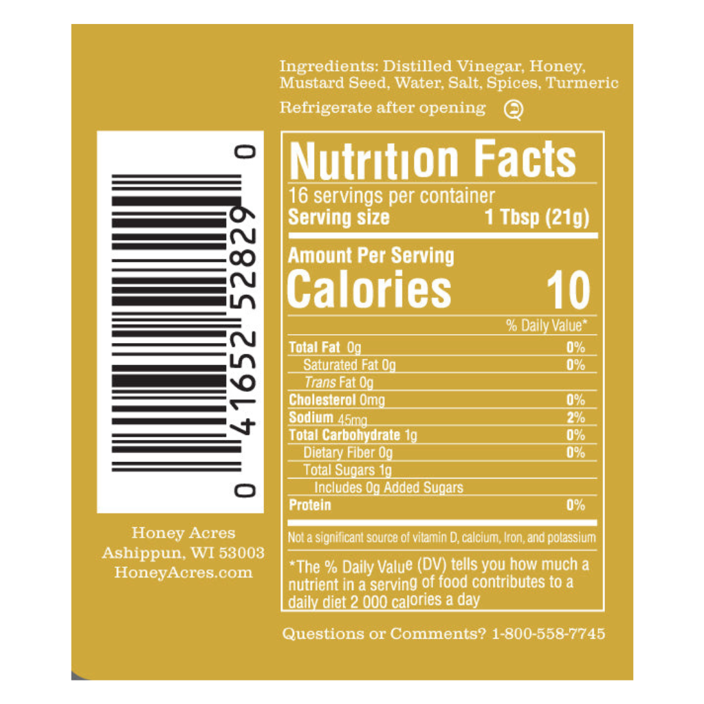 Honey Hot Mustard