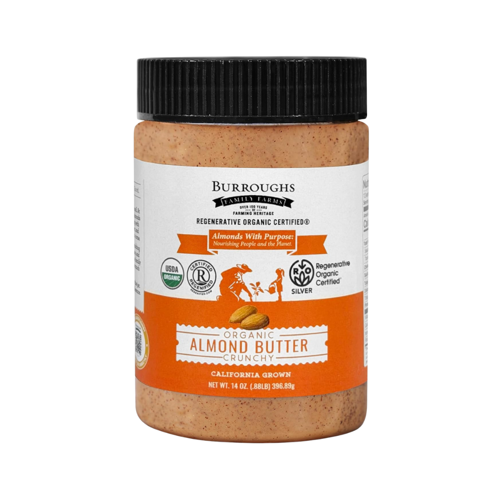 Regenerative Organic Almond Butter