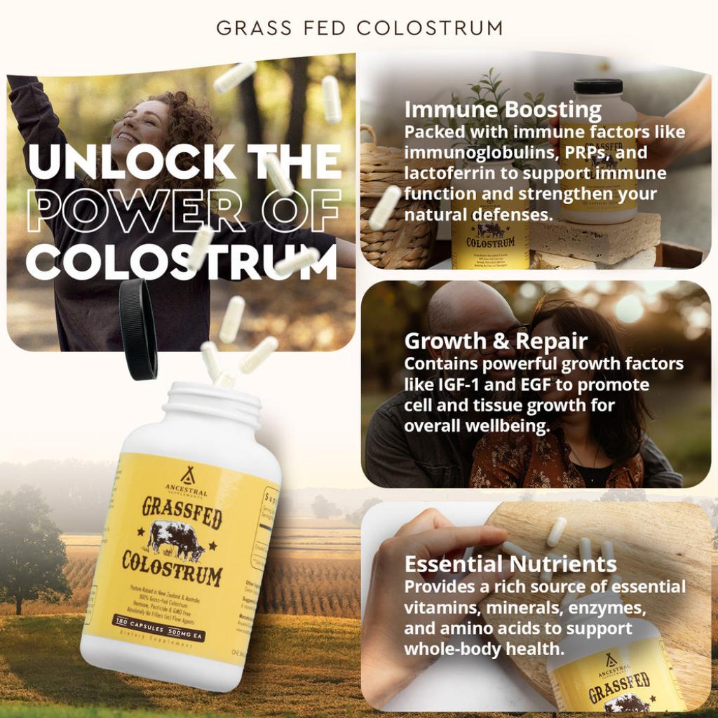 Ancestral Grass Fed Colostrum