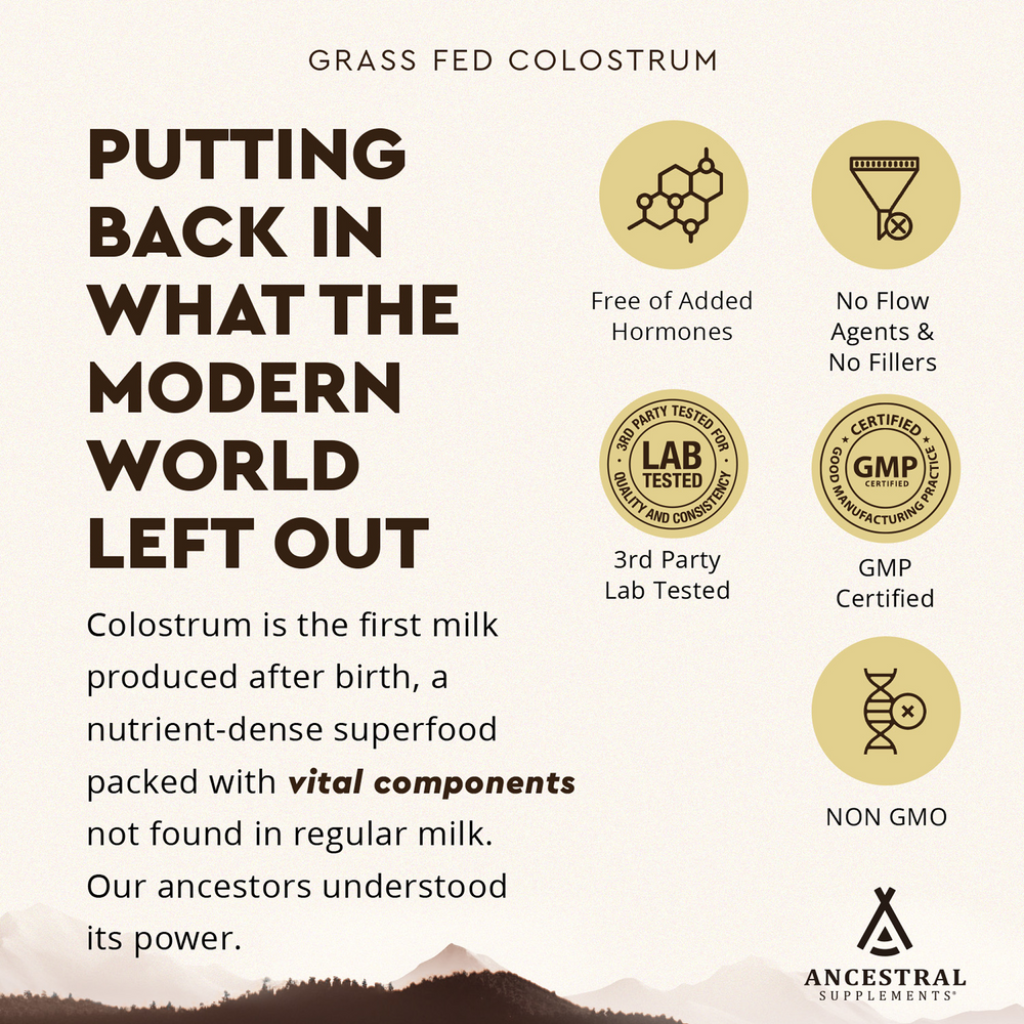 Ancestral Grass Fed Colostrum