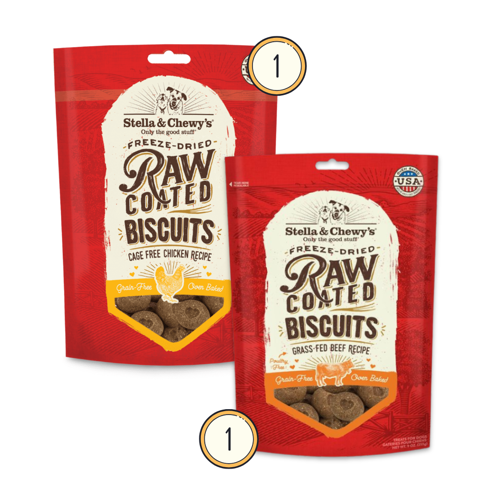 Raw Coated Biscuits