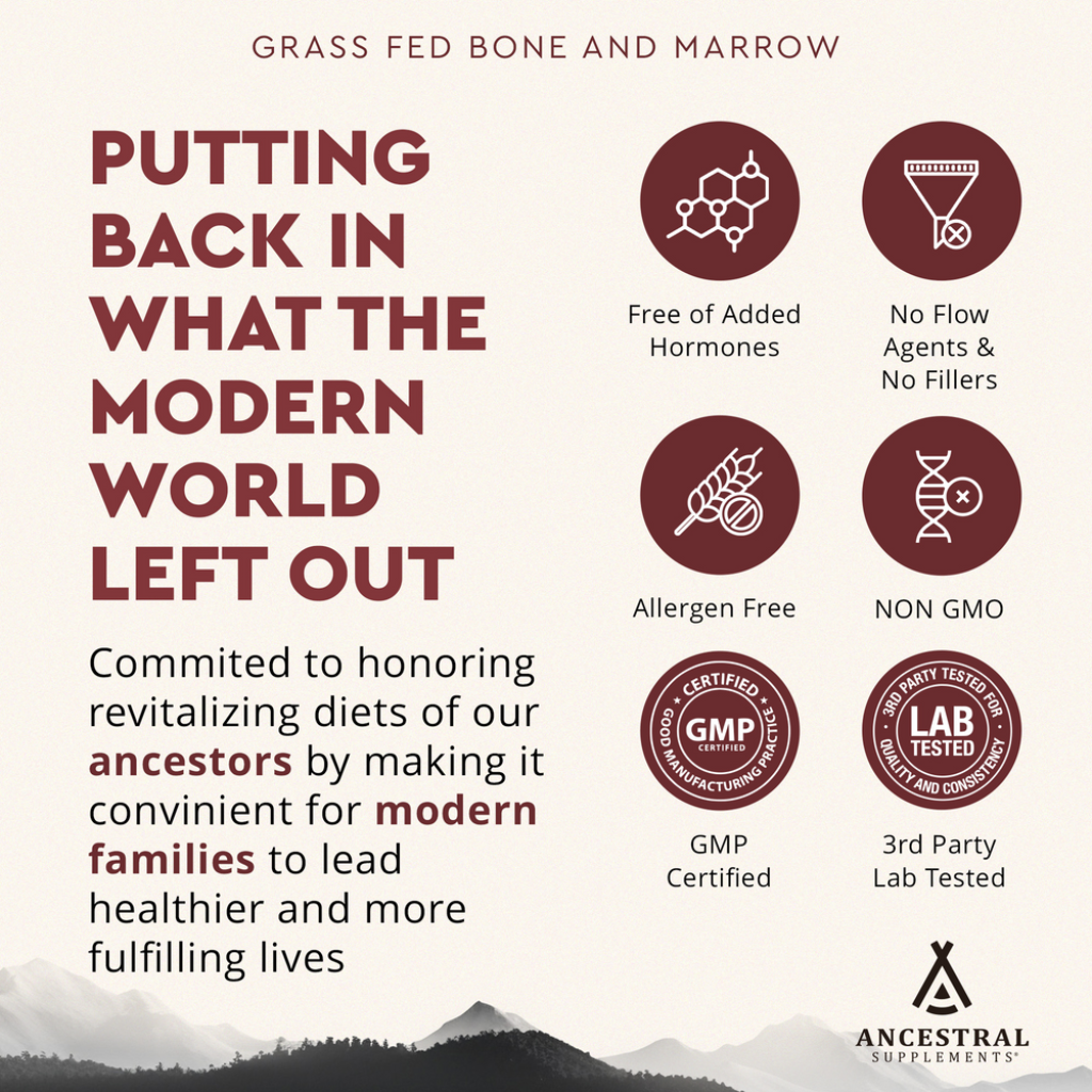 Ancestral Grass Fed Bone and Marrow