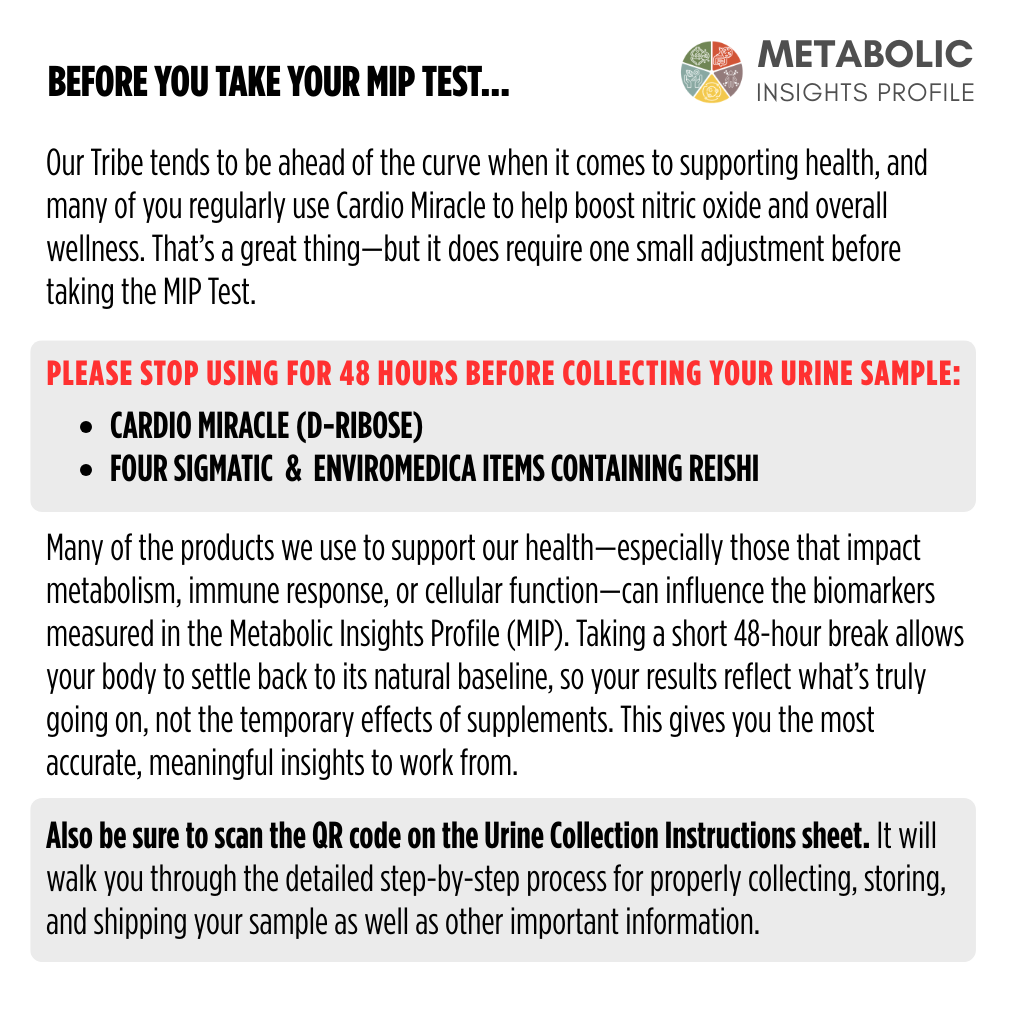 Metabolic Insights Profile (Organic Acids)