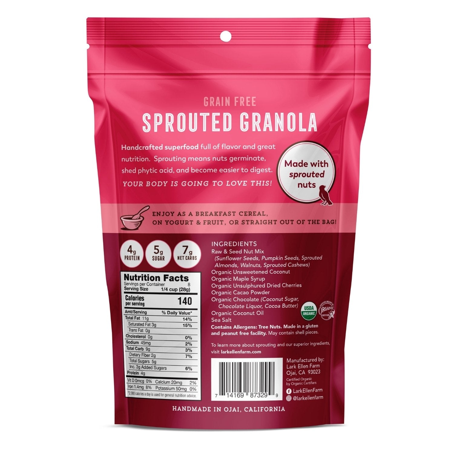 Sprouted Granola