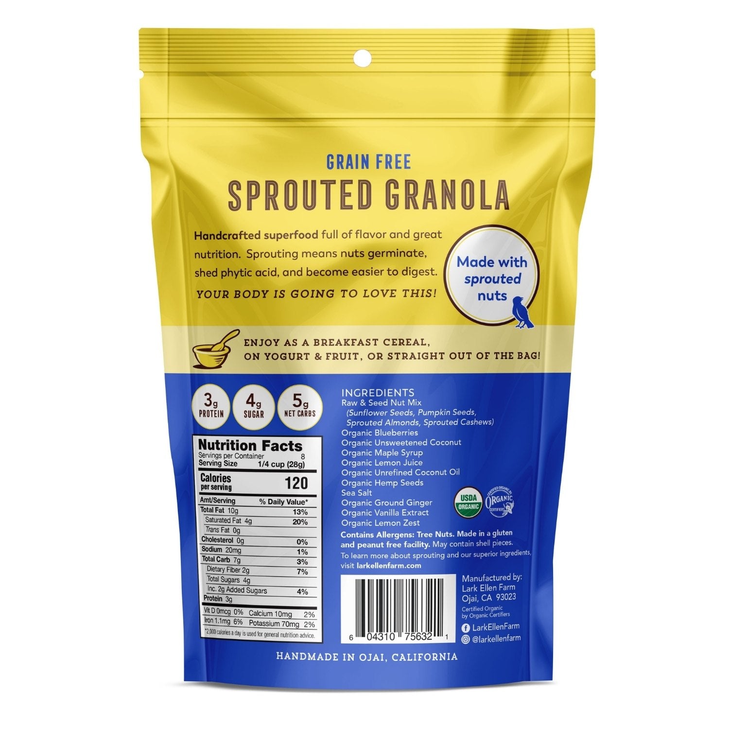 Sprouted Granola