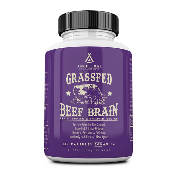 Ancestral Grass Fed Beef Brain w/ Liver Let's Truck
