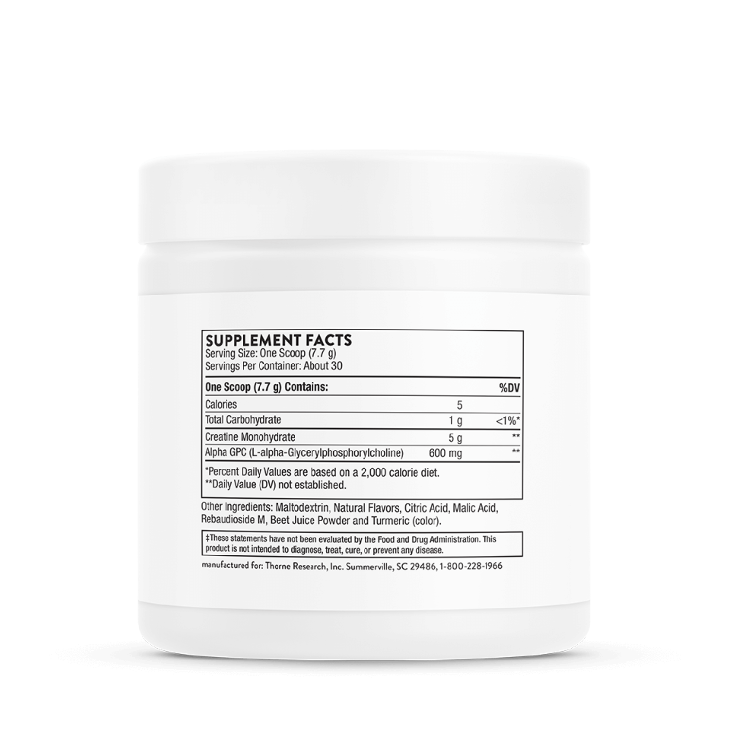 Creatine + Alpha GPC (Watermelon Lemonade Flavored)