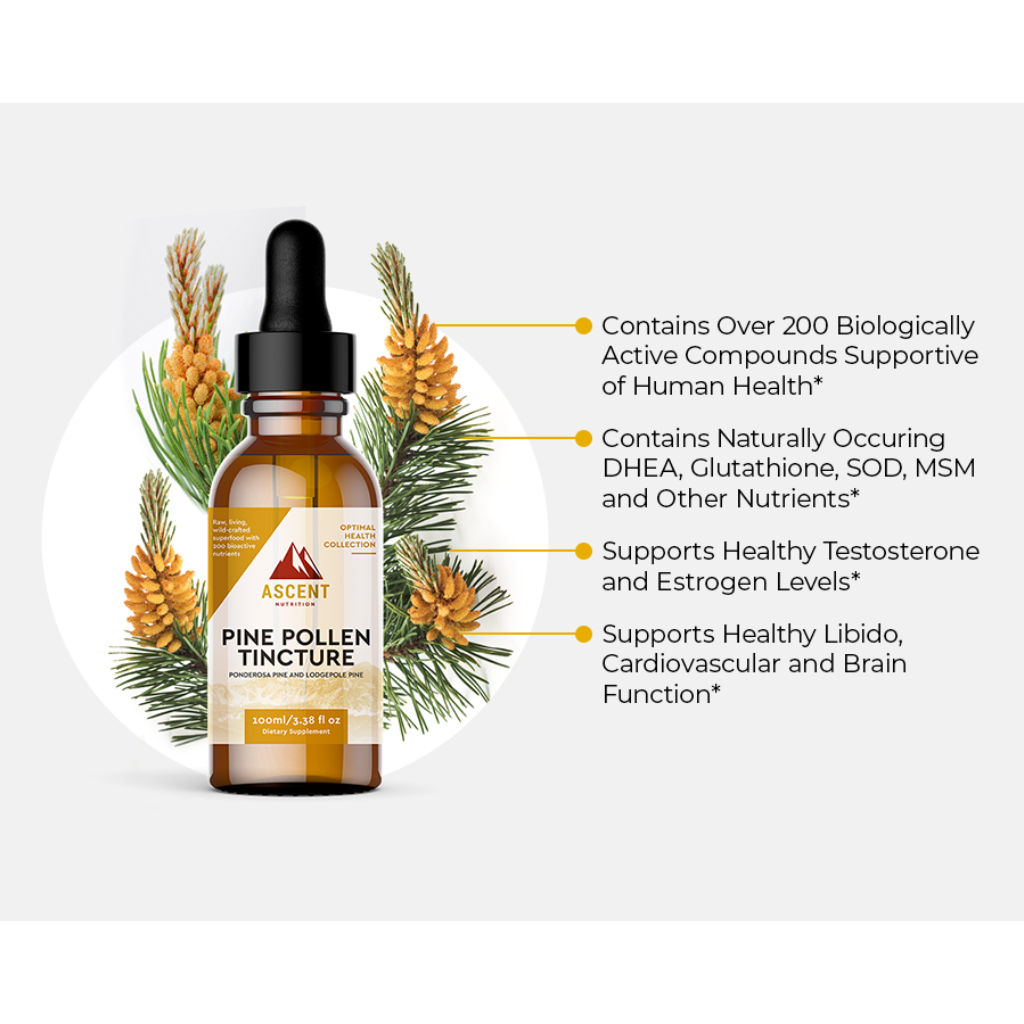 Wild-Harvested Pine Pollen Tincture