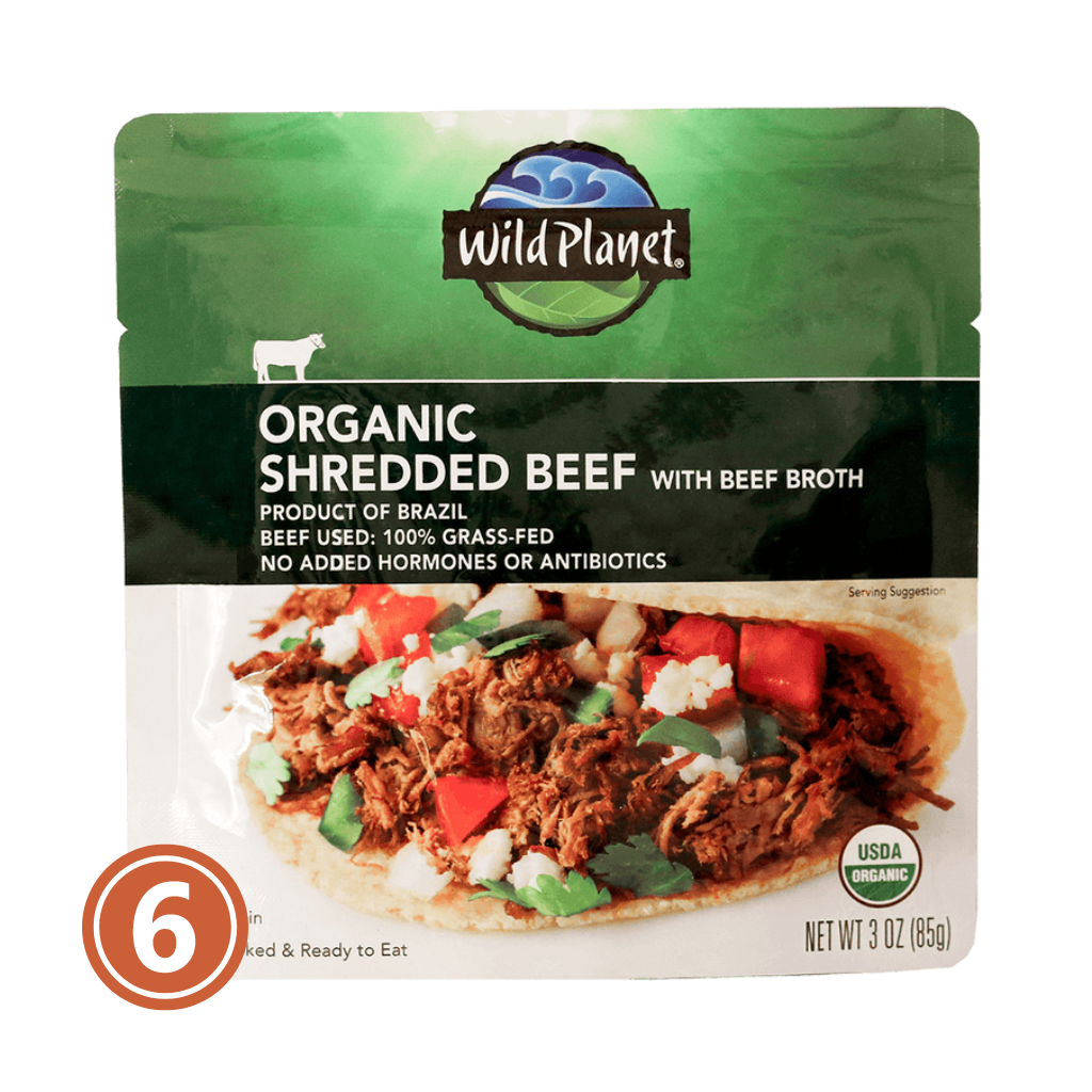 Organic Shredded Beef