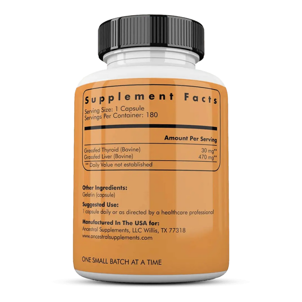 Grass Fed Beef Thyroid