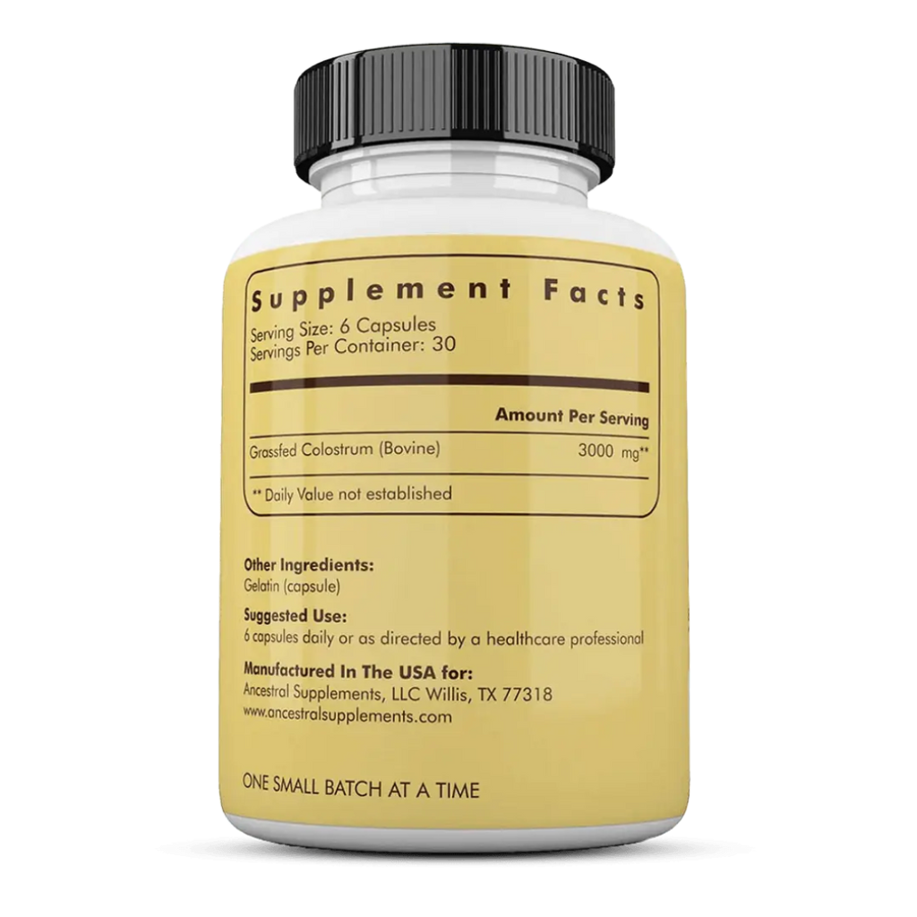 Ancestral Grass Fed Colostrum