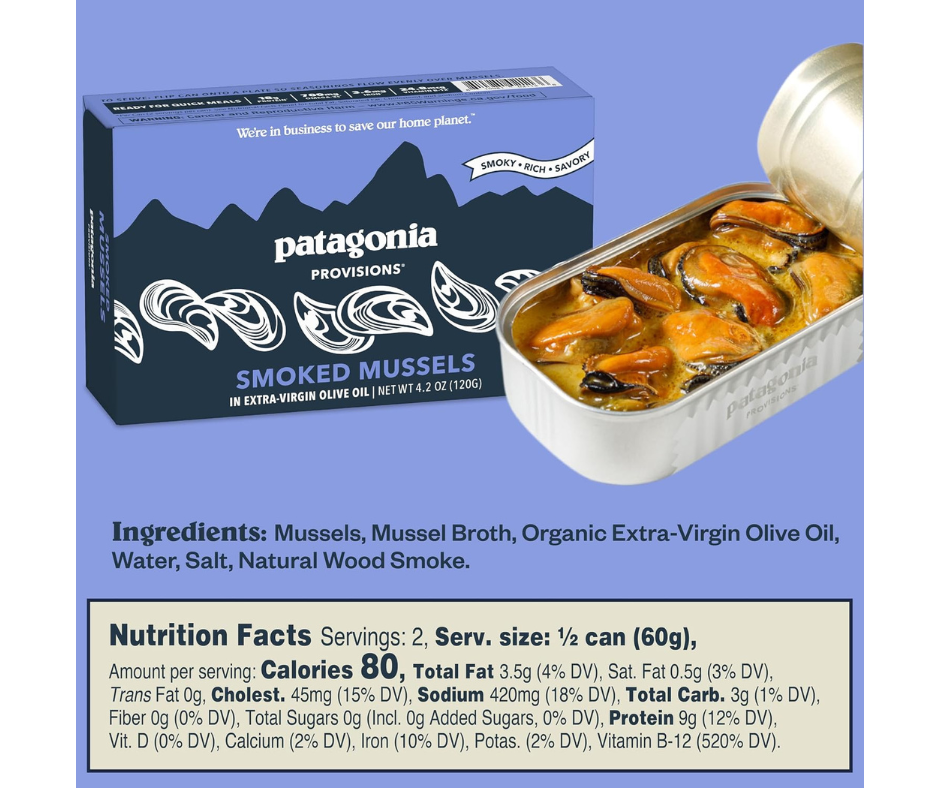 Organic Mussels