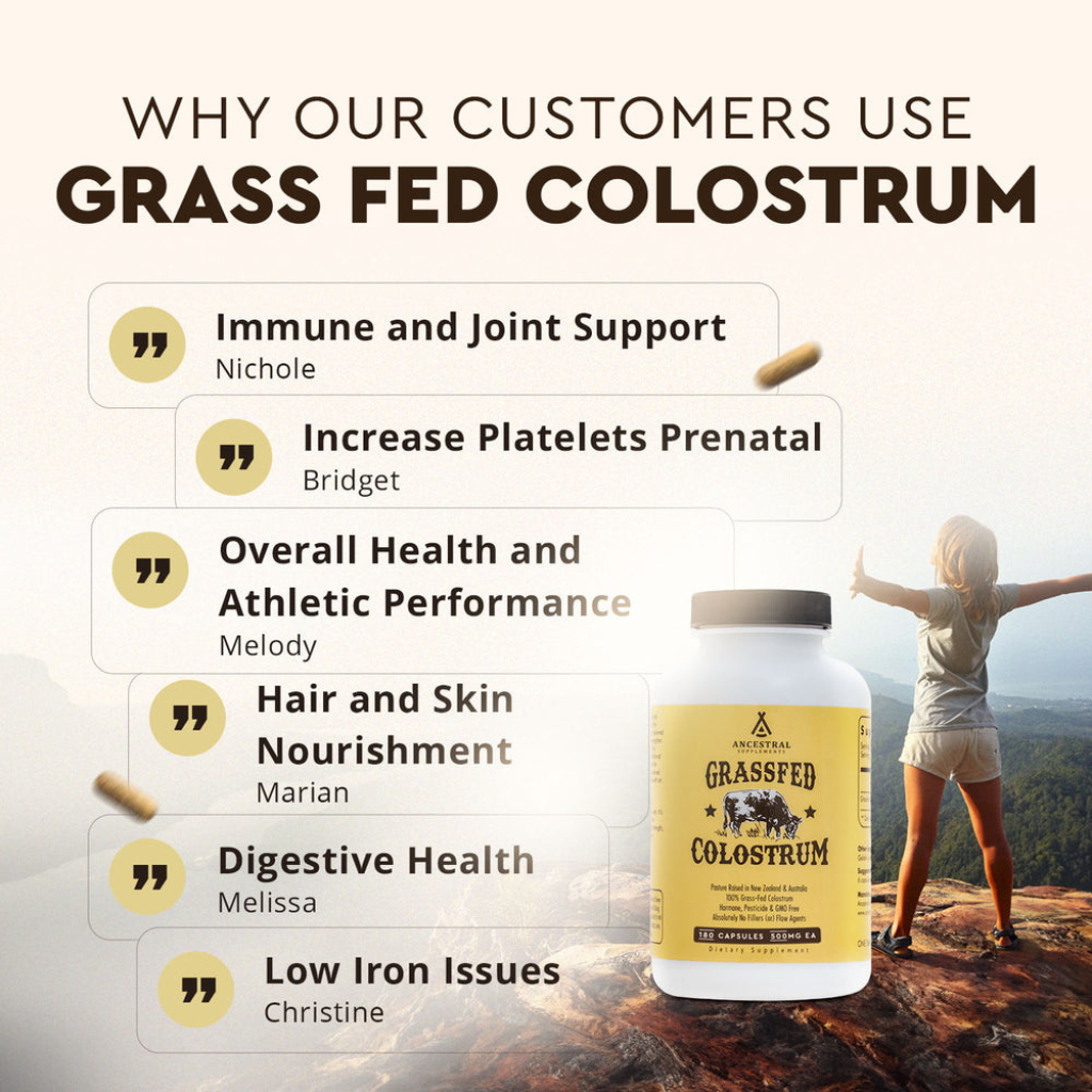 Ancestral Grass Fed Colostrum