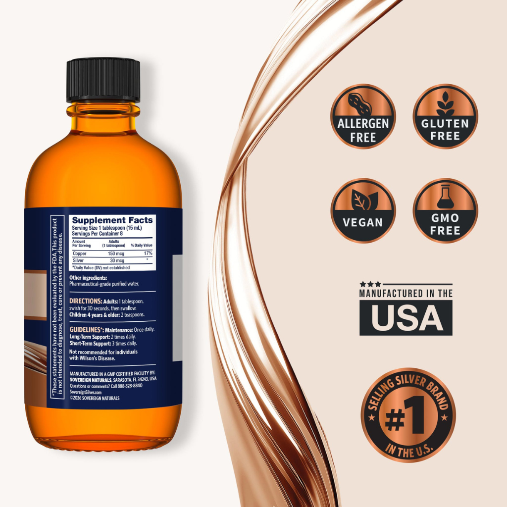 Bio-Active Copper Hydrosol