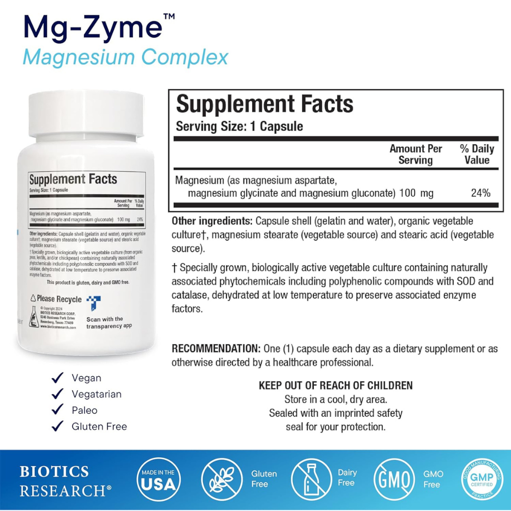 Mg-Zyme (Magnesium)
