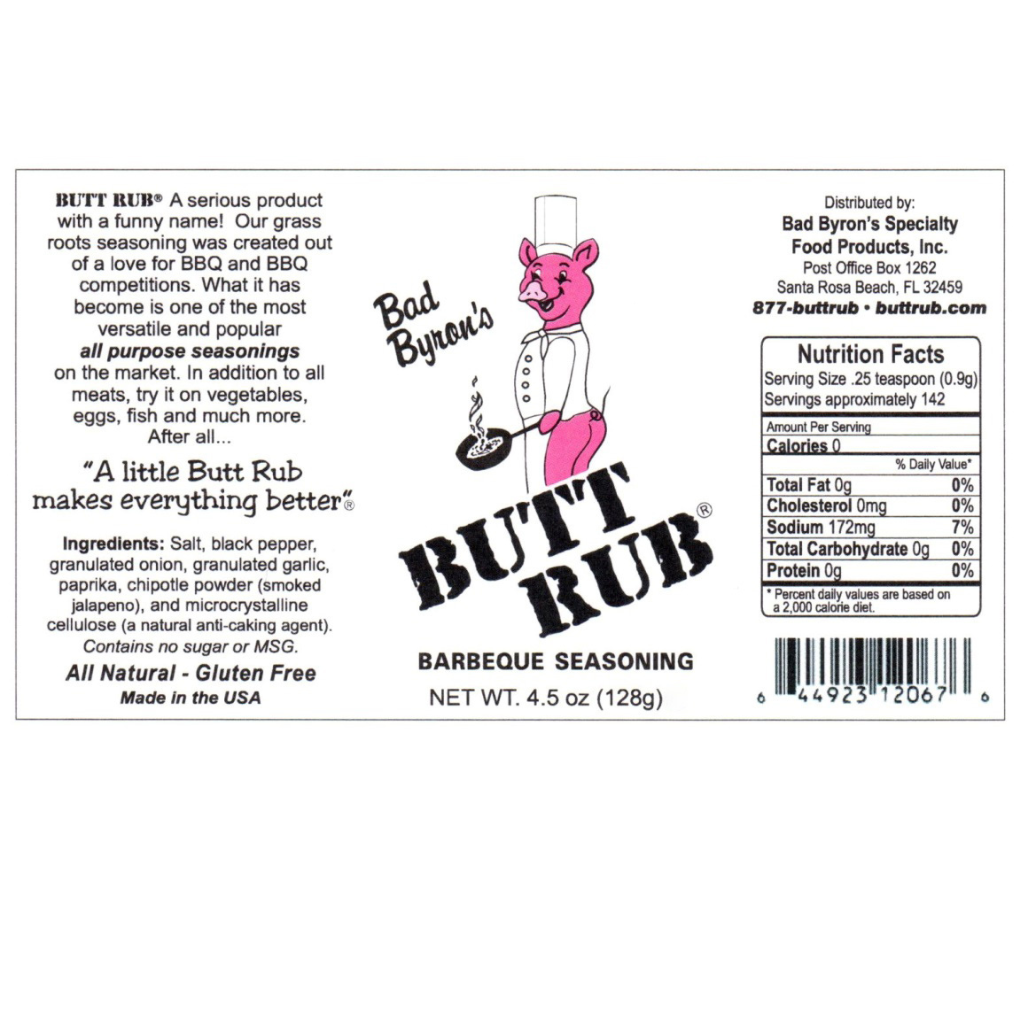 Butt Rub BBQ Seasoning