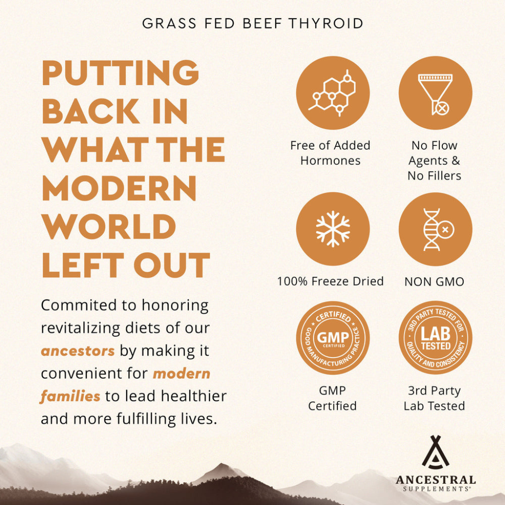 Grass Fed Beef Thyroid
