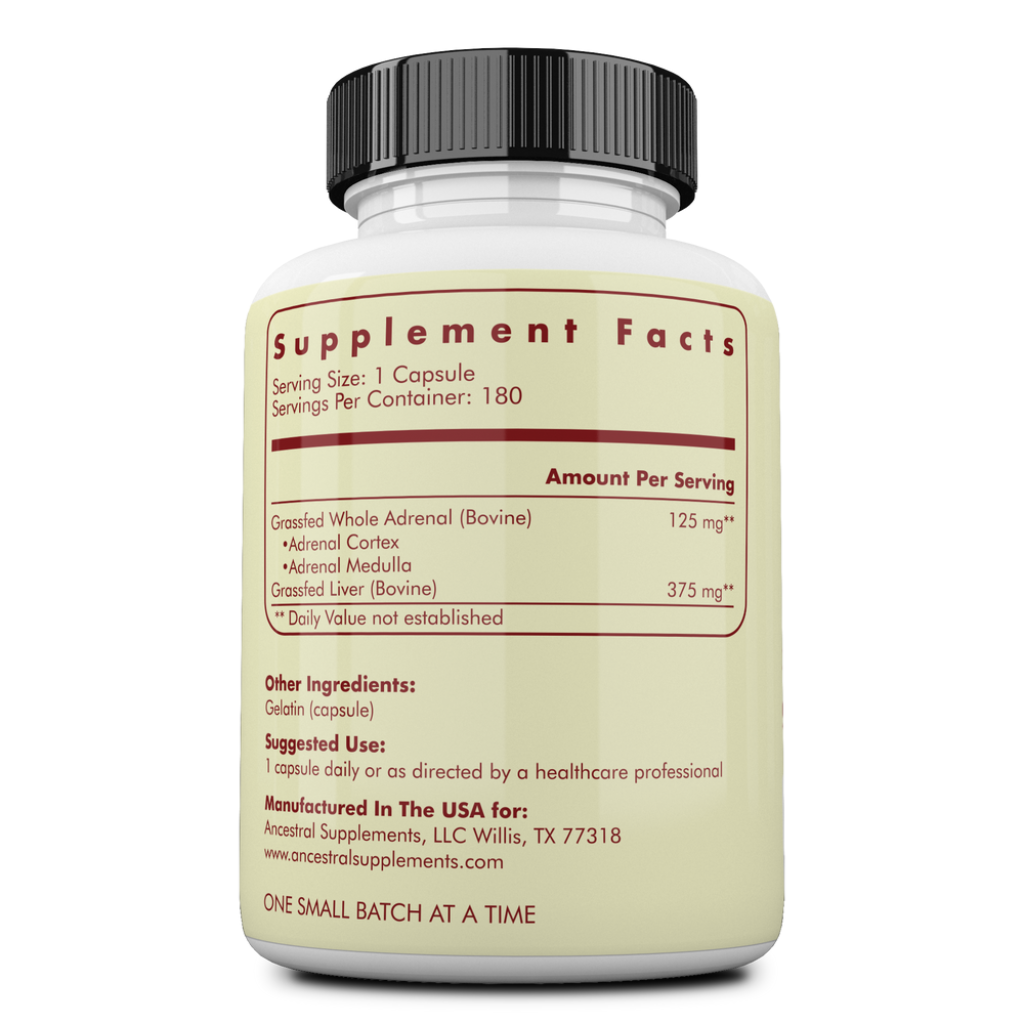 Ancestral Grass Fed Beef Adrenal