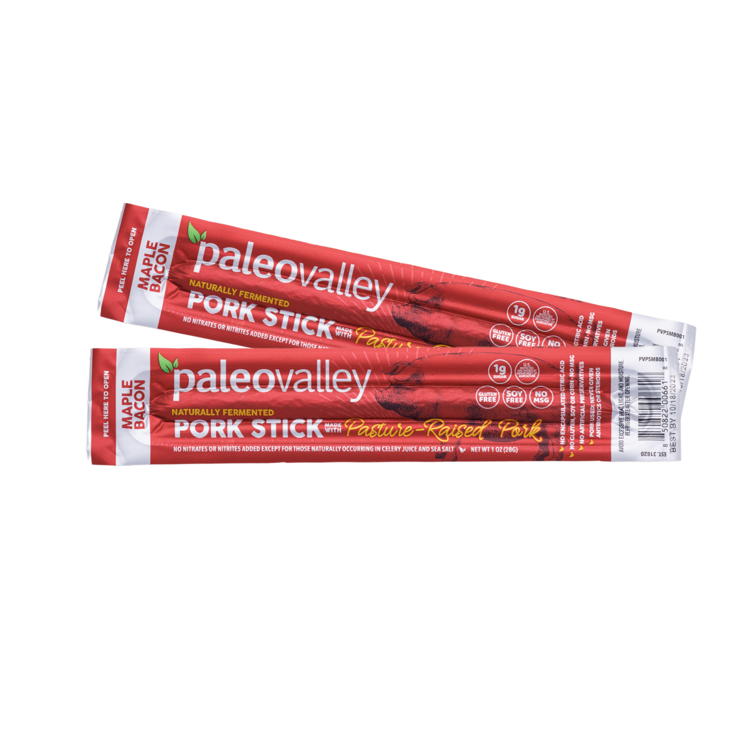 Paleovalley 100% Grass Fed Beef Sticks (10 Pack)