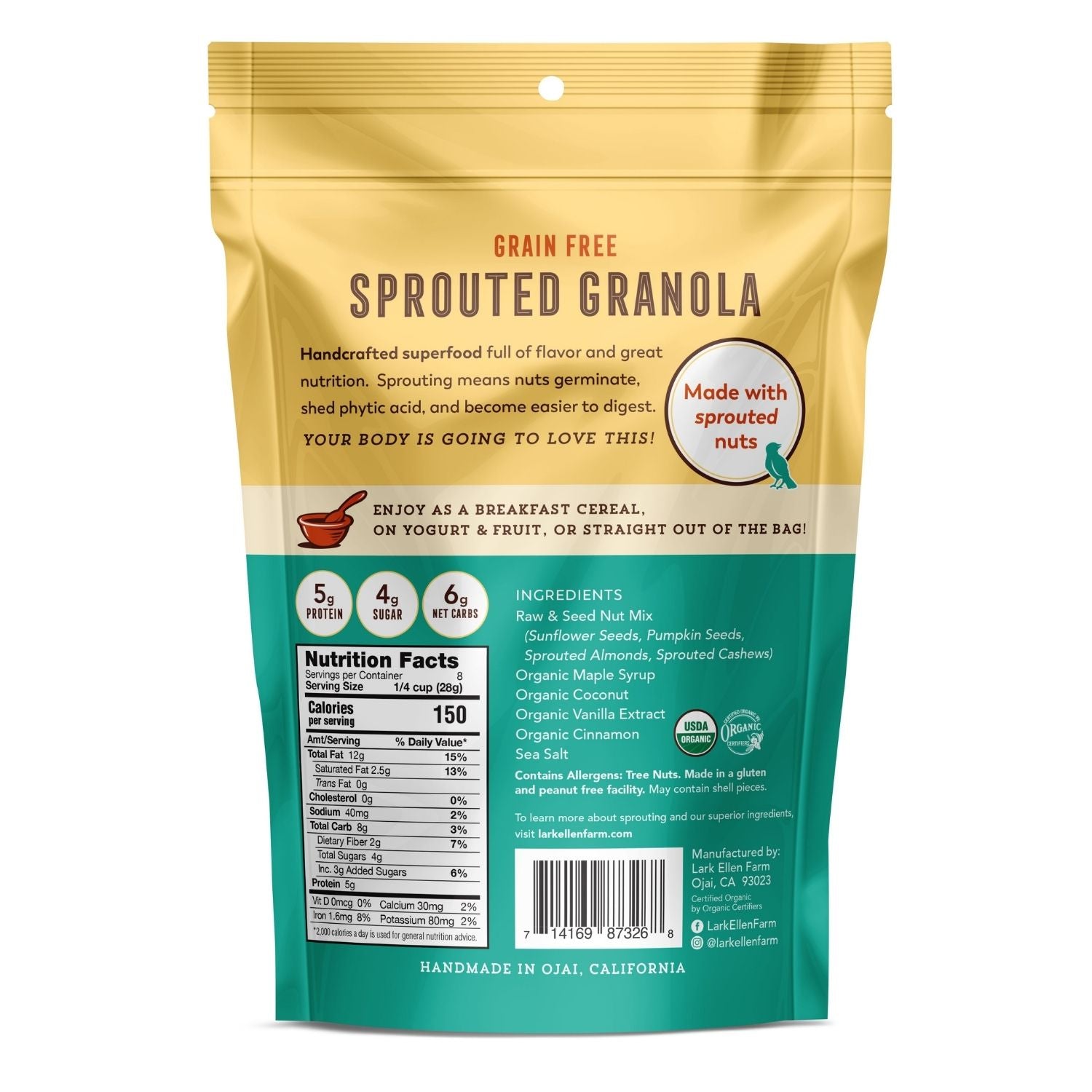 Sprouted Granola